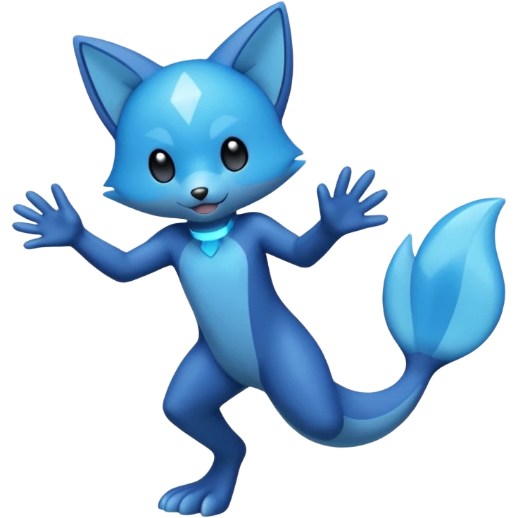 Luxio-Dewott-fusion emoji