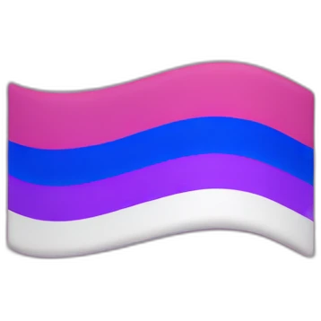 bisexual flag emoji