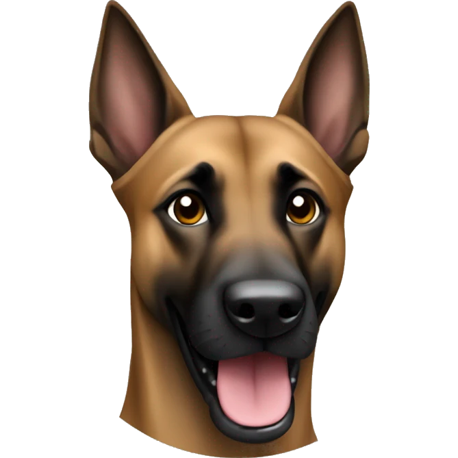 malinois qui tourne en rond emoji