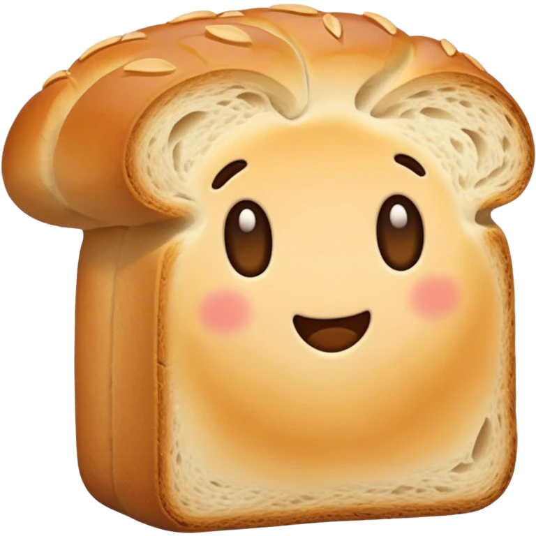 Soft loaf of bread emoji