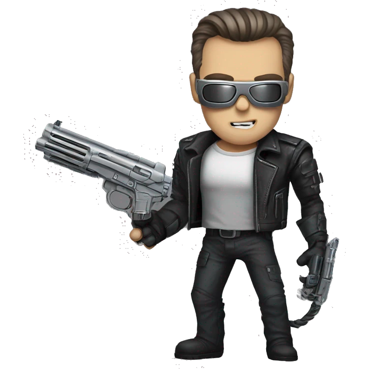 Cat Terminator T-800 emoji