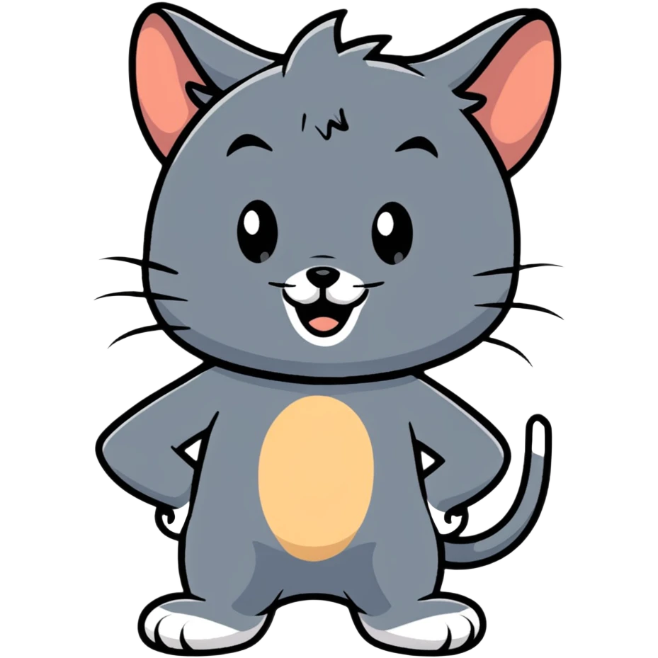 Tom and Jerry friends emoji