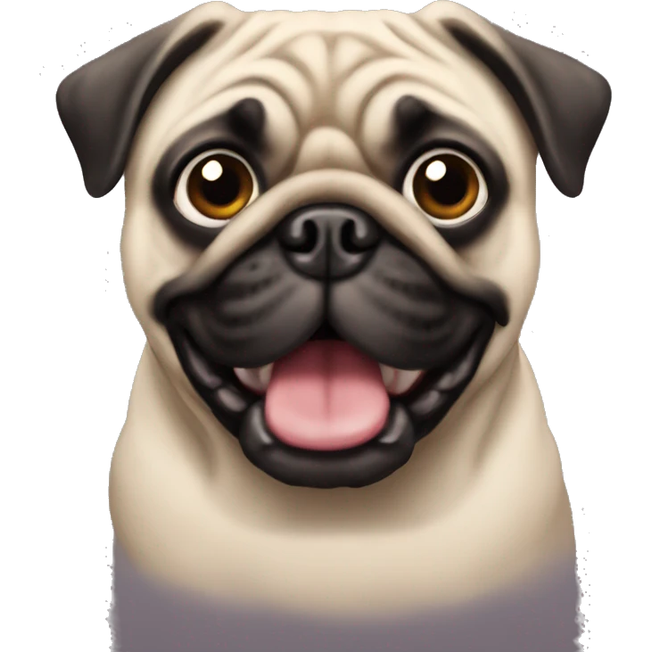 Pug emoji