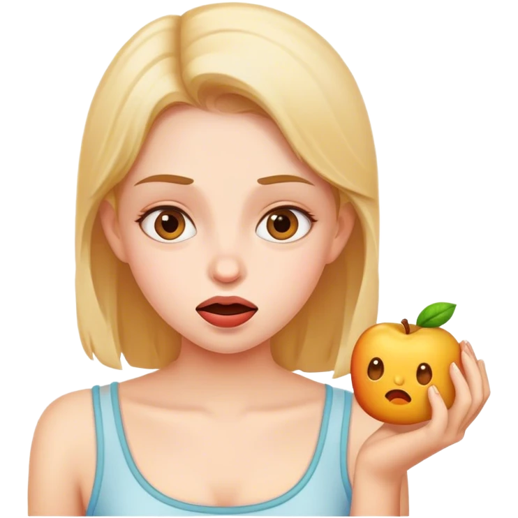 hungry girl emoji