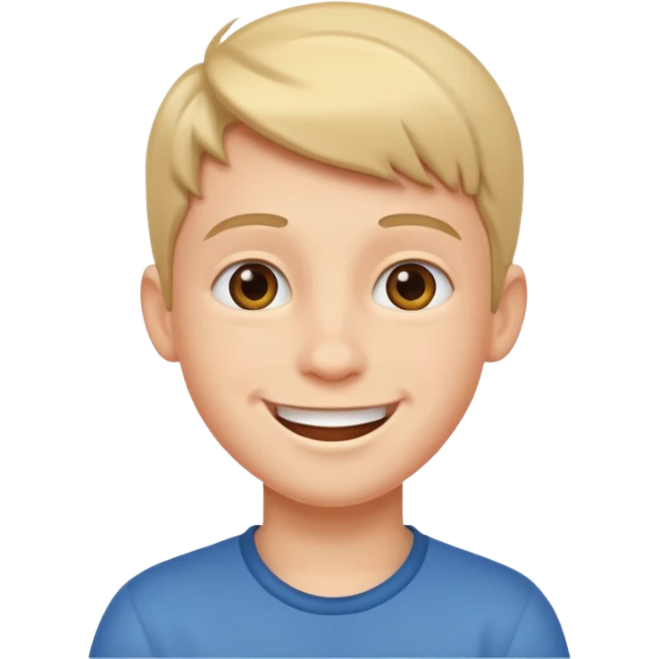 blue Boy happy emoji