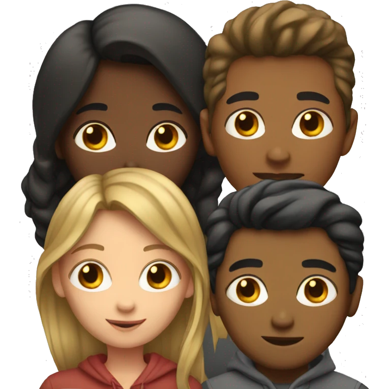 girl with men emoji