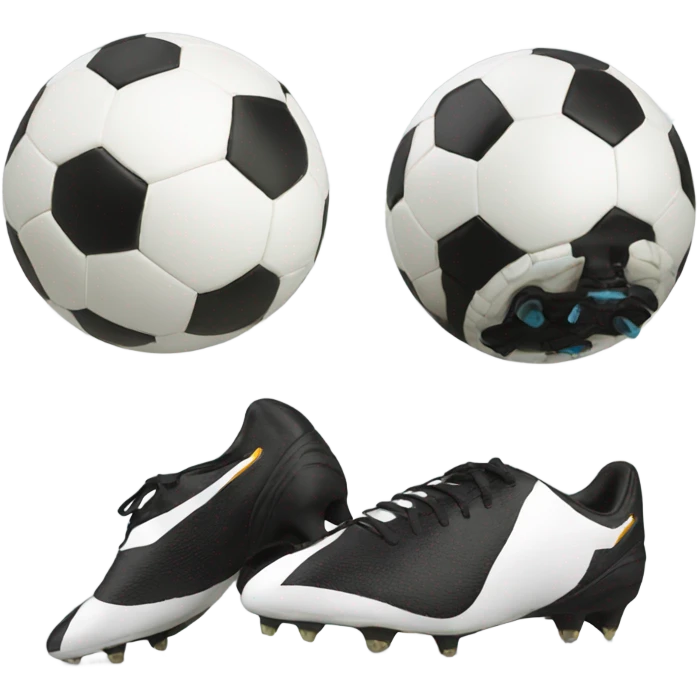 Soccer cleats emoji
