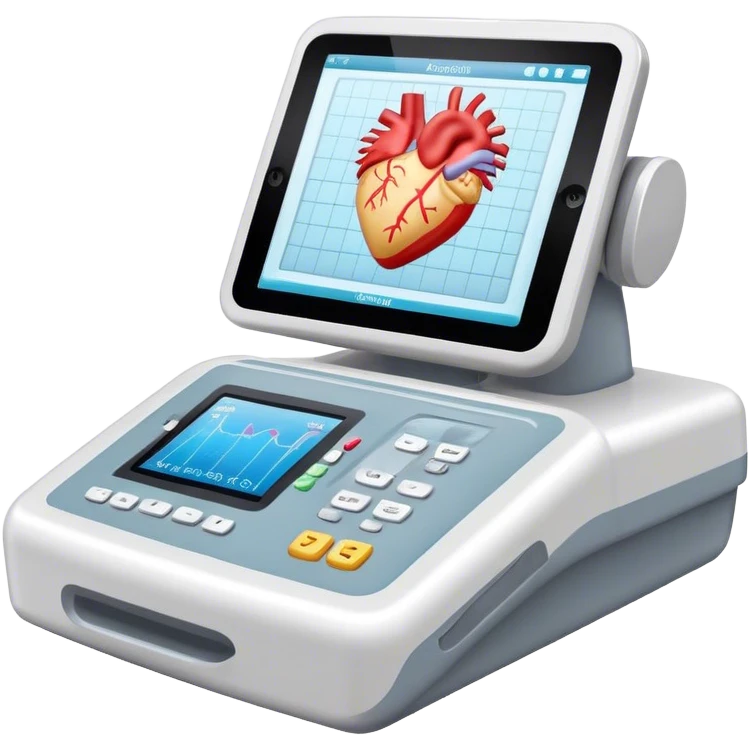 ultrasound machine echocardiogram emoji