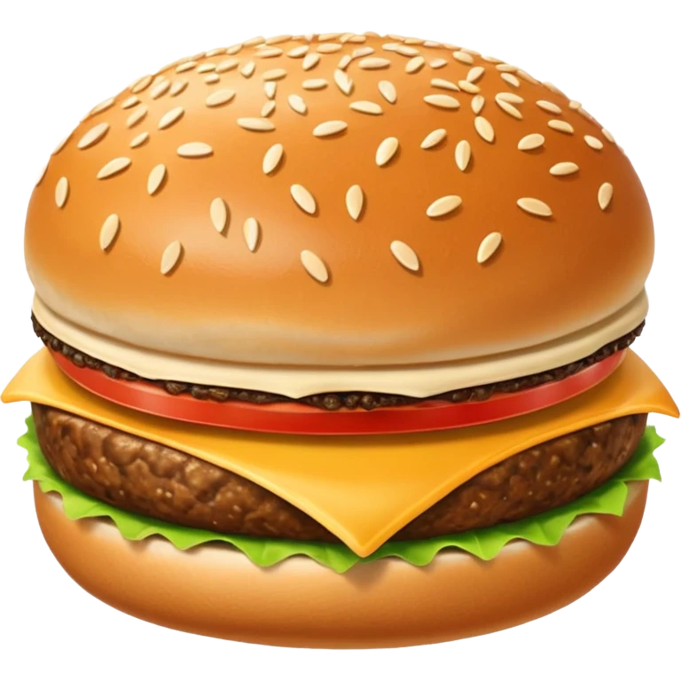 hamburger bun without patty or veg, just bun emoji