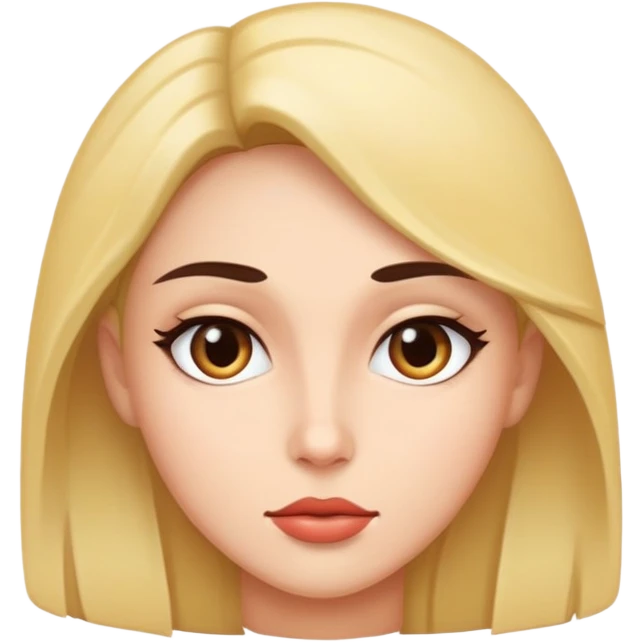 Sexy face emoji