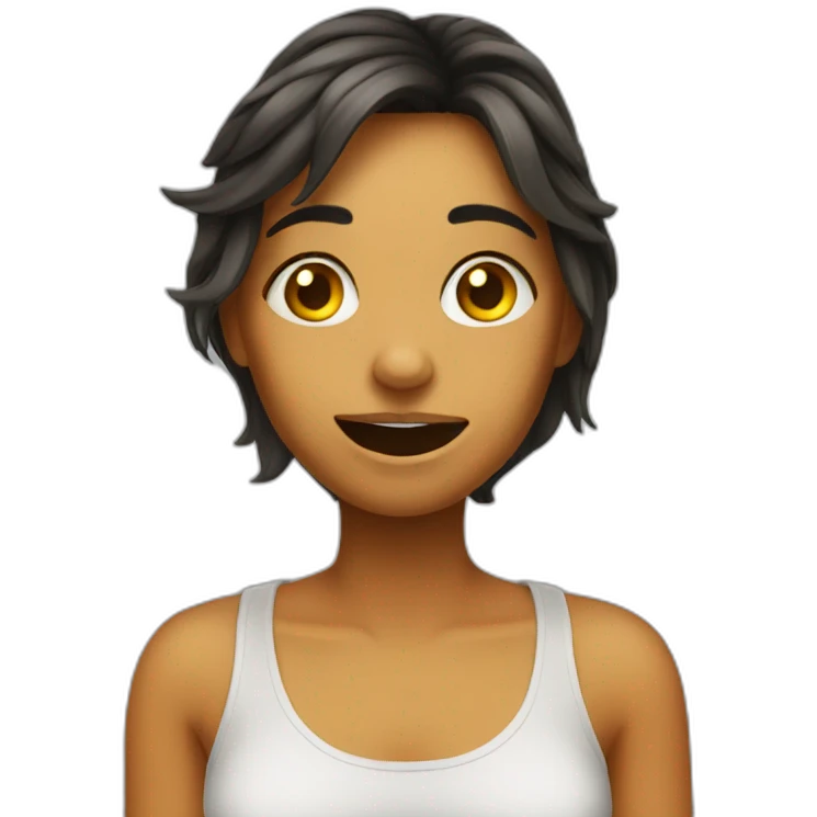 drunk girl emoji
