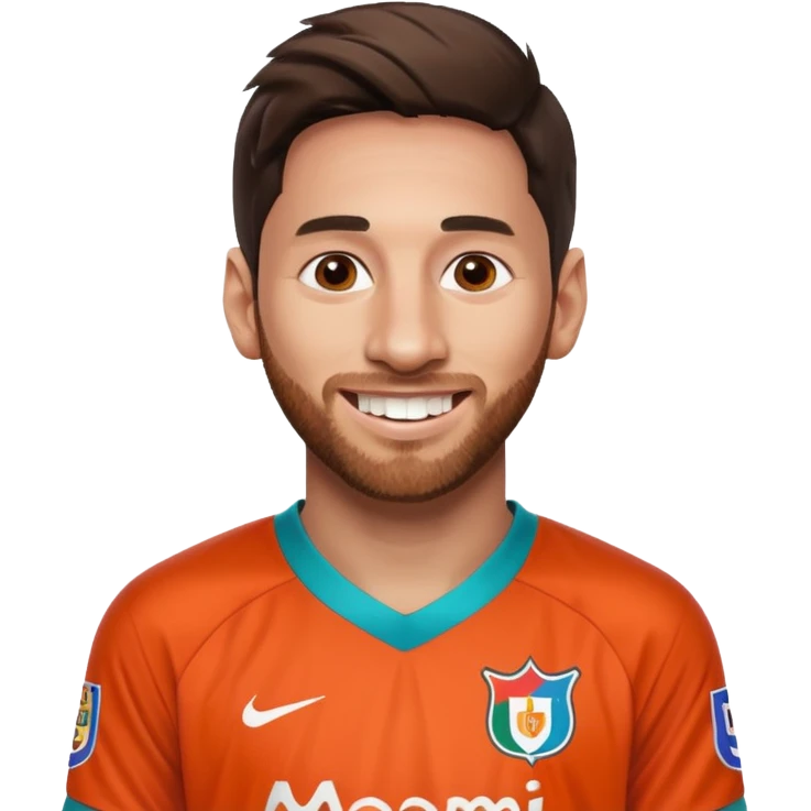 Leo Messi Miami emoji