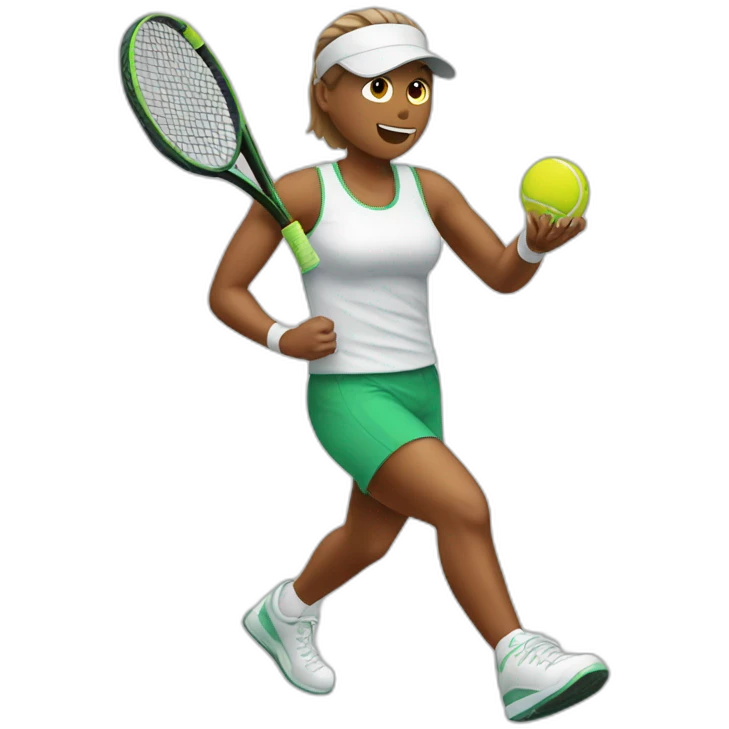 tennis physical emoji
