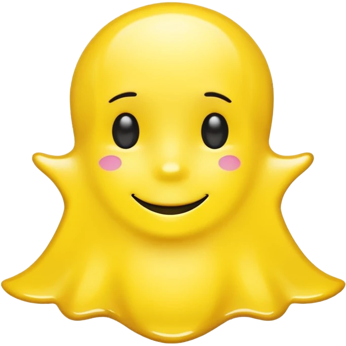Faites moi la certification jaune de snapchat emoji