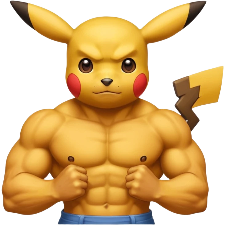 GigaChad picachu emoji