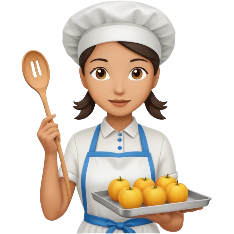 woman kitchen worker emoji