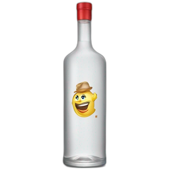 Russian vodka emoji