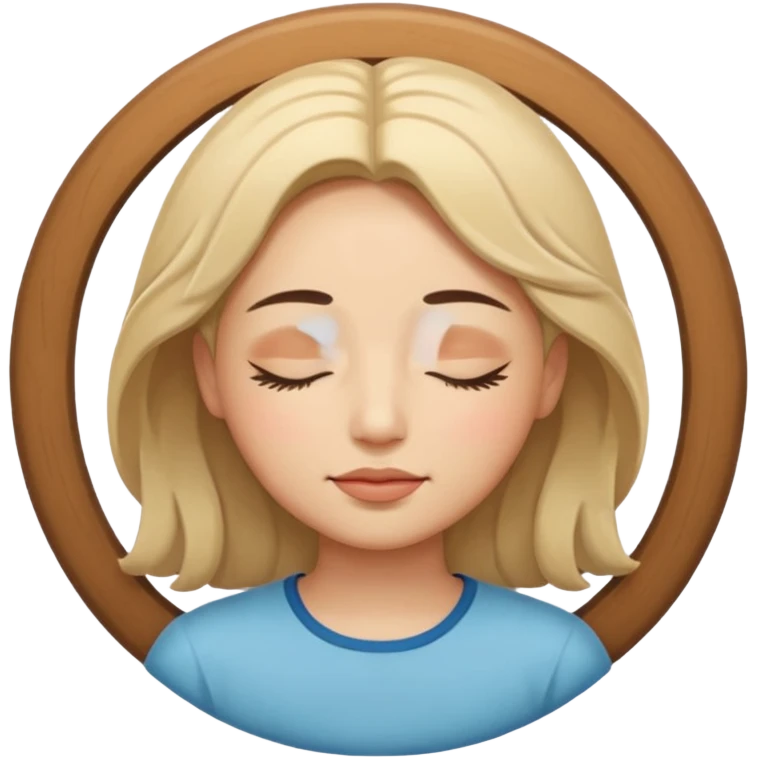 face icon feels safe, with closed eyes emoji