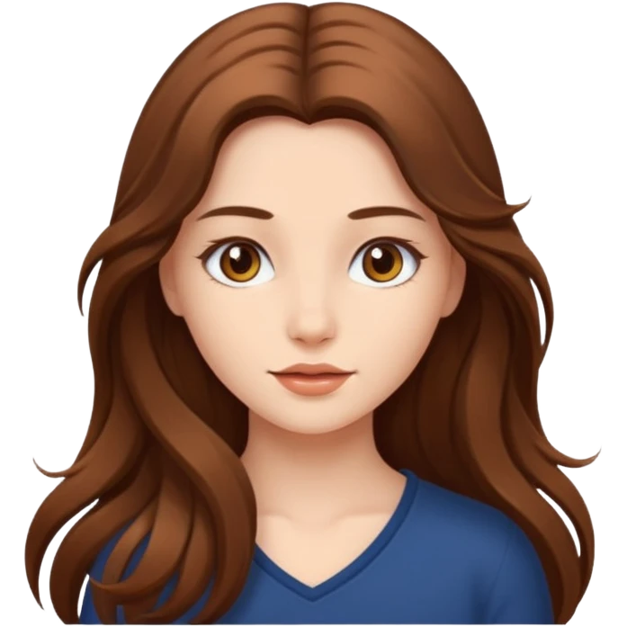 Красивая девушка emoji