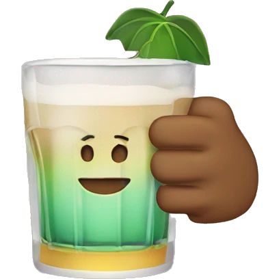 Cheers with drink emoji