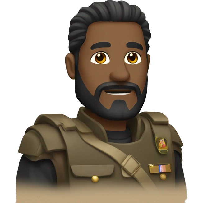 General with barret emoji