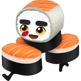 running sushi emoji