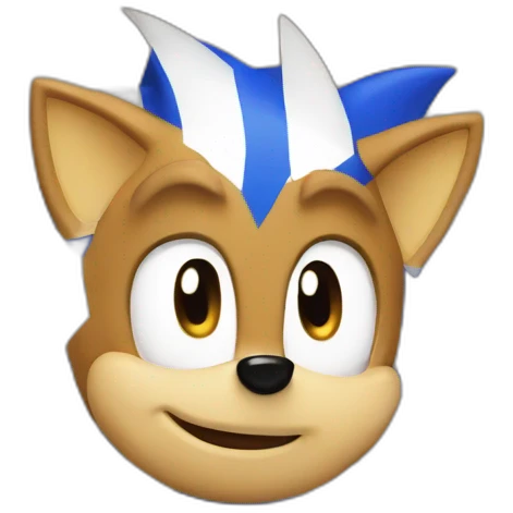 Sonic hedgehog emoji