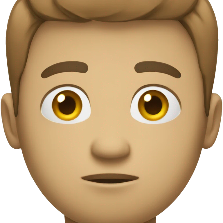 Un homme triste  emoji