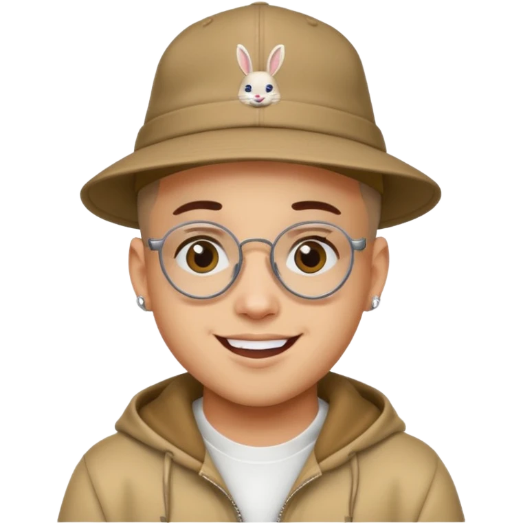 bad bunny rapper emoji