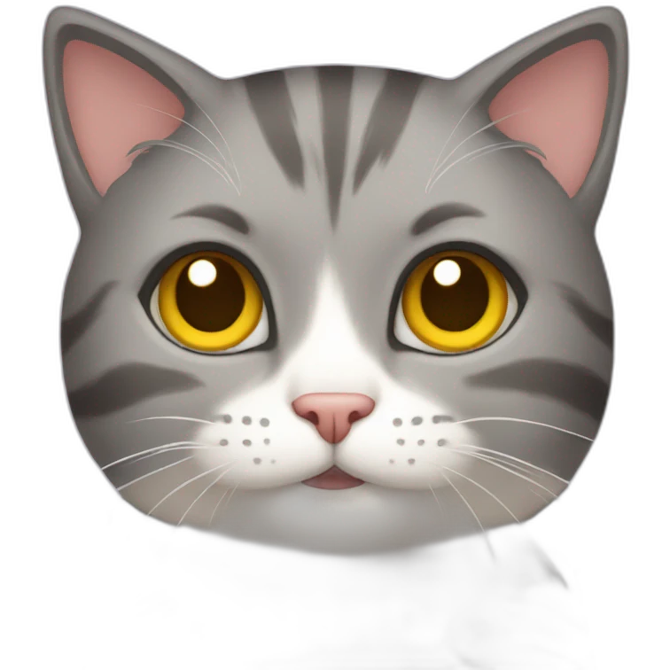 cat everything is fine emoji