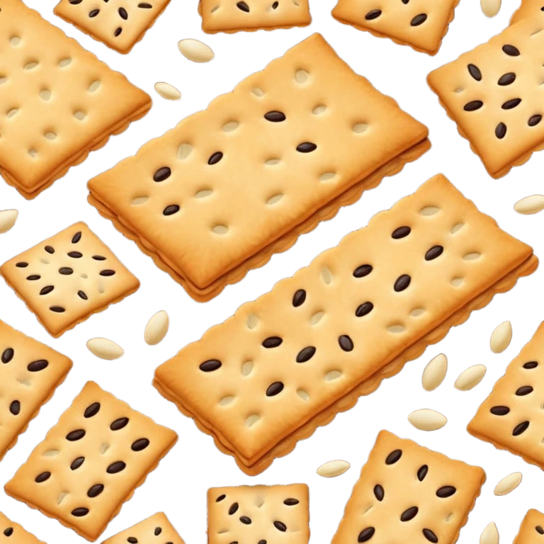 crackers aux graines emoji
