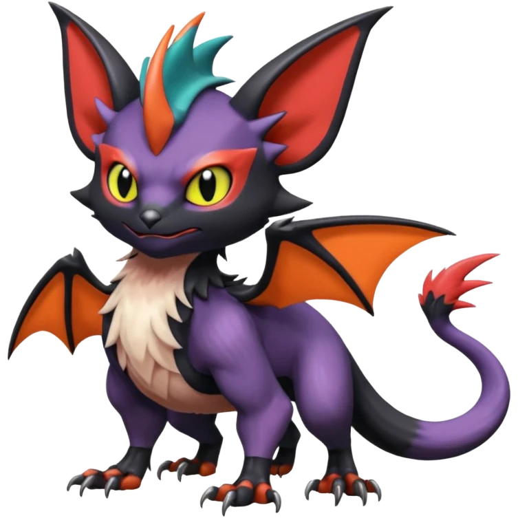  Noibat-Noivern-Trico-Nargacuga-Litten-Hybrid emoji
