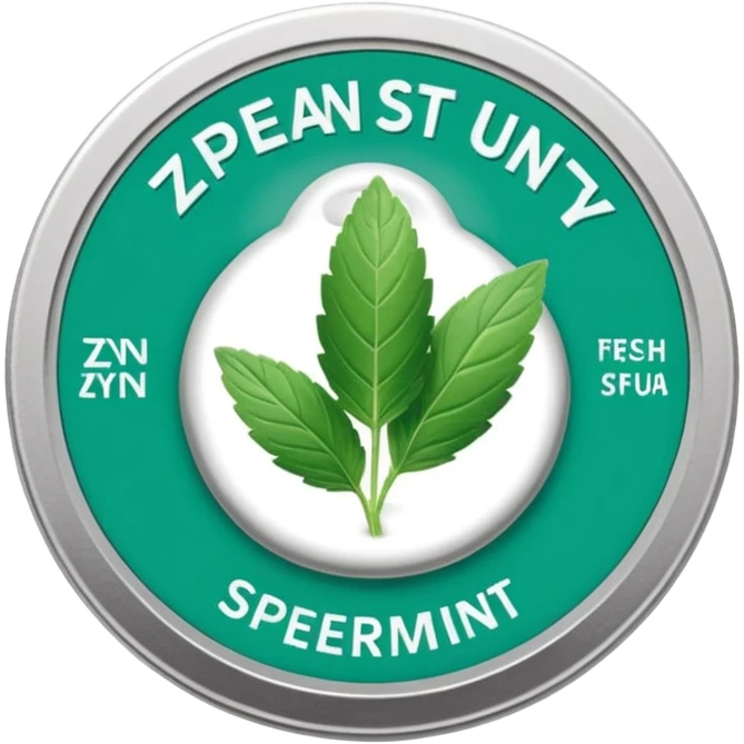 Zyn spearmint snus emoji