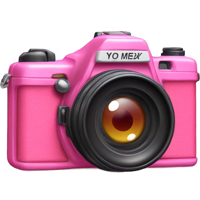 y2k digital pink camera emoji