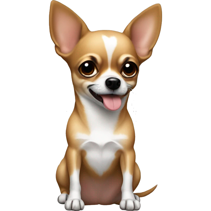 Chihuahua mit punkten braun  emoji