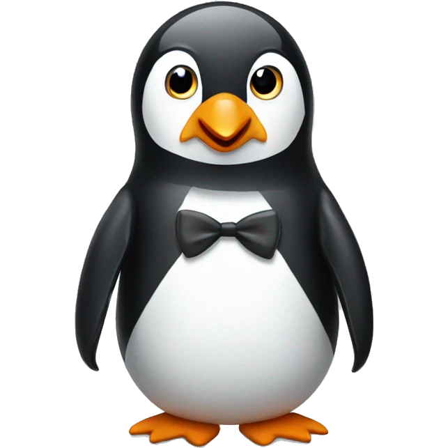 Combine penguin with party face emoji