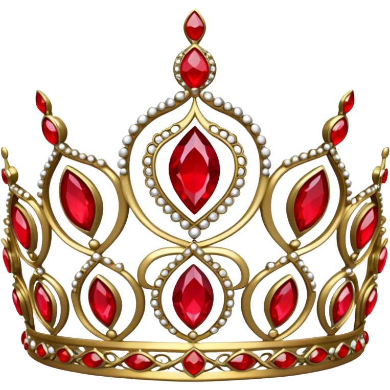 princess tiara red emoji