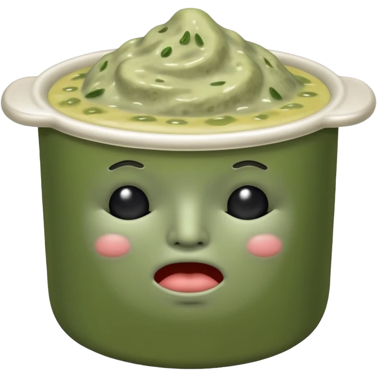 smelly rotten porridge, no face emoji