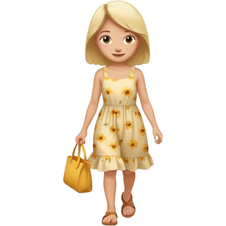 Dame un emoji de una chica caminando cuerpo completo emoji