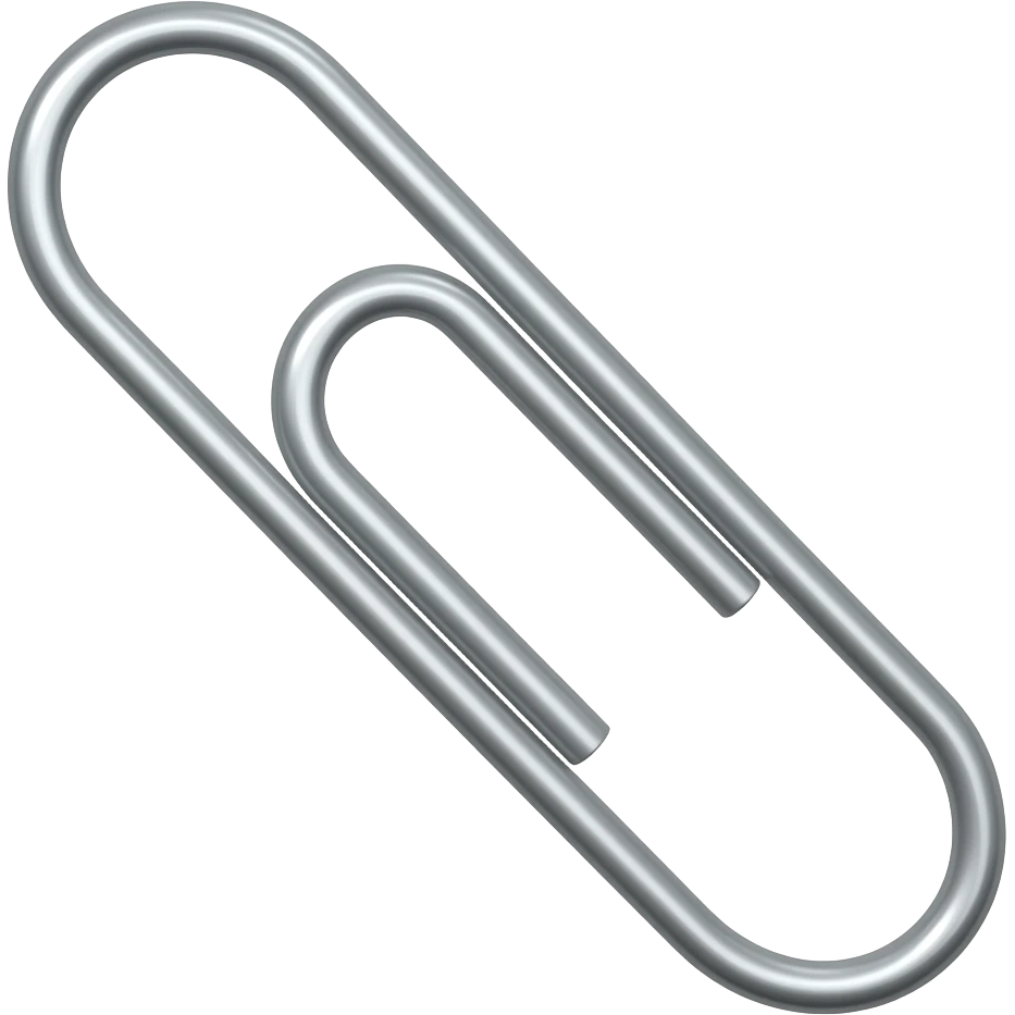 evil paperclipp emoji