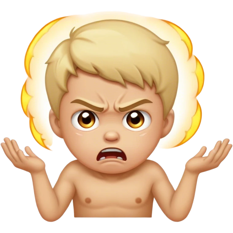 Temper tantrums  emoji