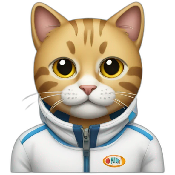 cat-in-sport-suit emoji