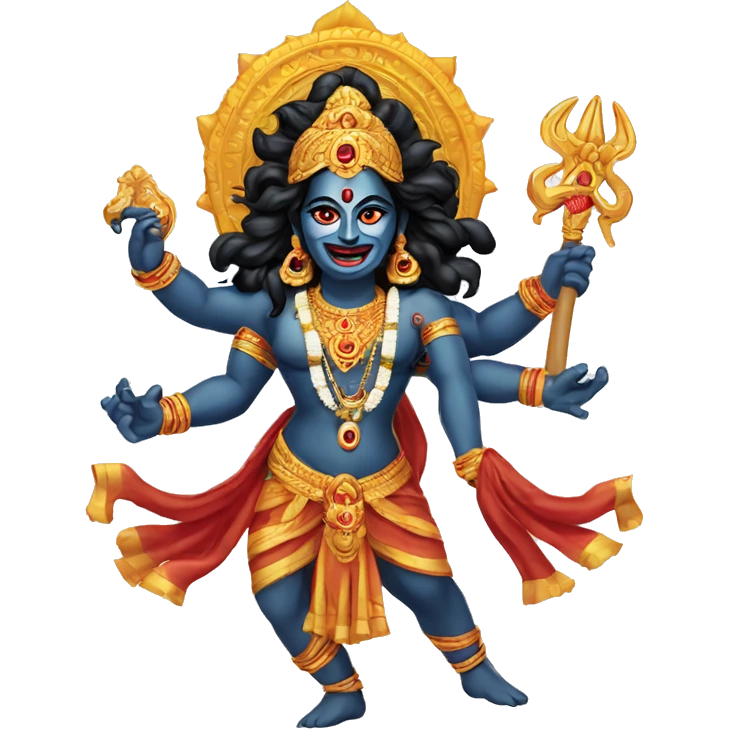 Hindu deity Kali Maa emoji