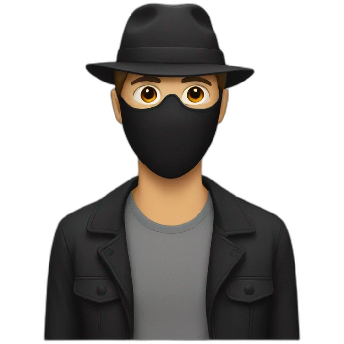 masked man emoji