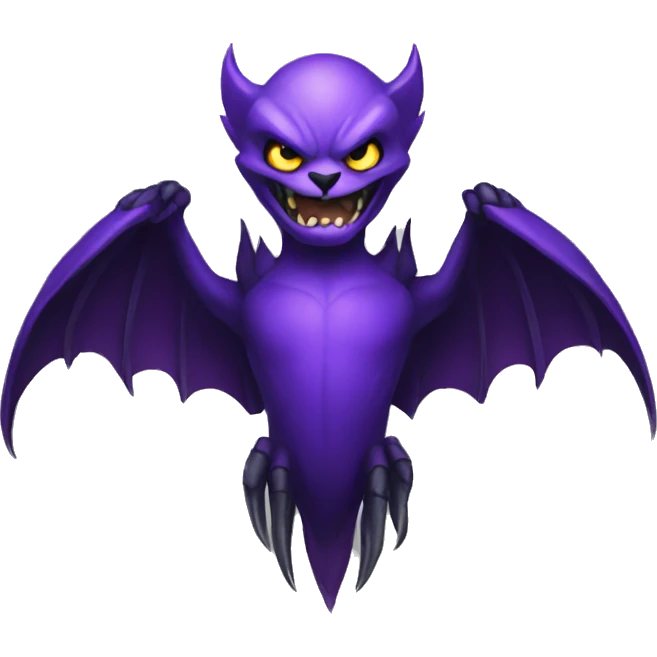 purple dark claw emoji