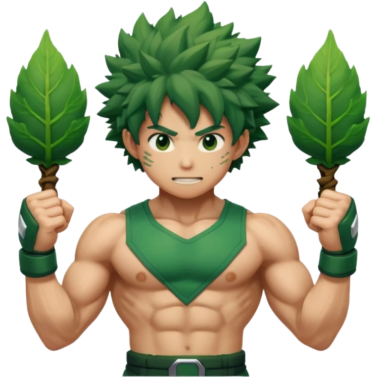 Deku natural smash emoji