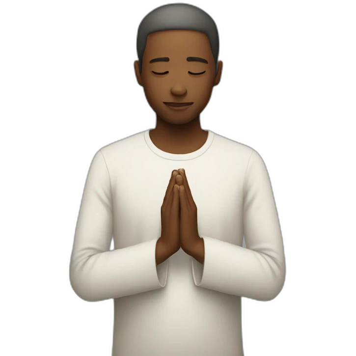 person praying emoji