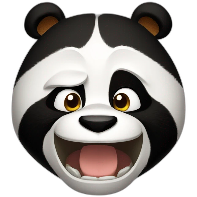 kung fu panda smile emoji