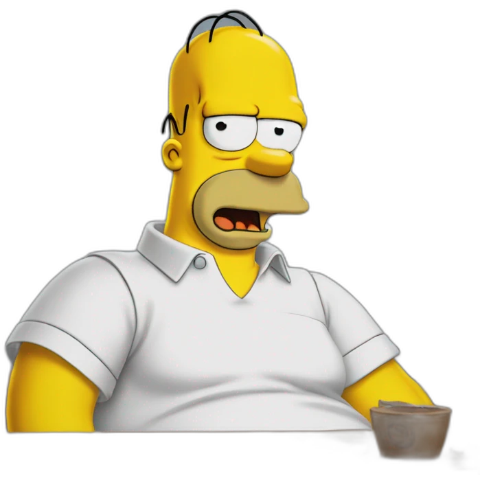 Homer Simpson Homer Simpson emoji