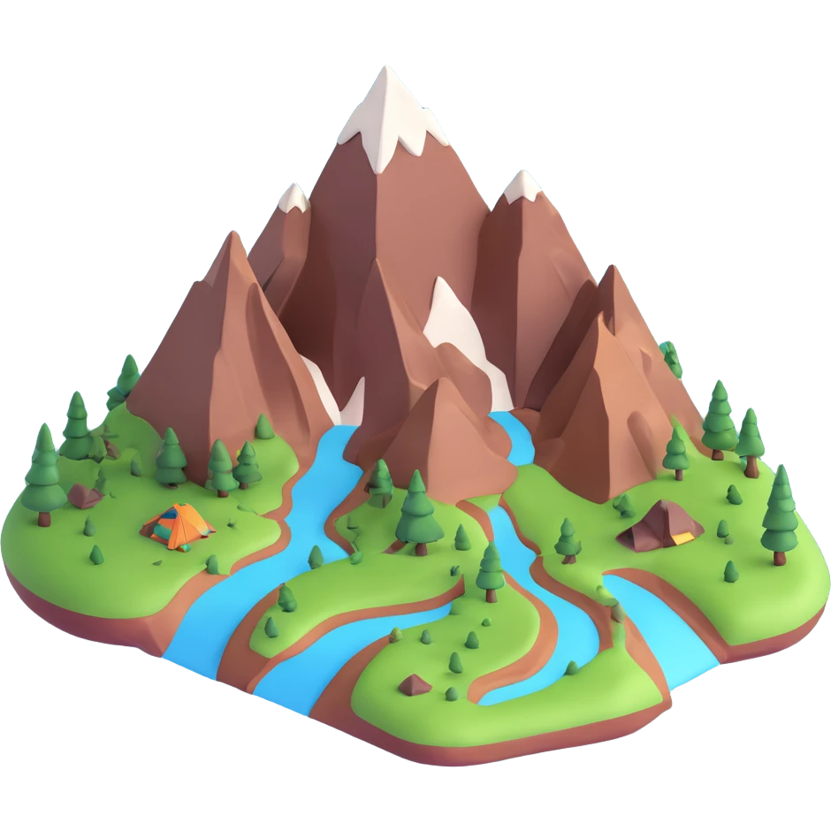 mountain emoji